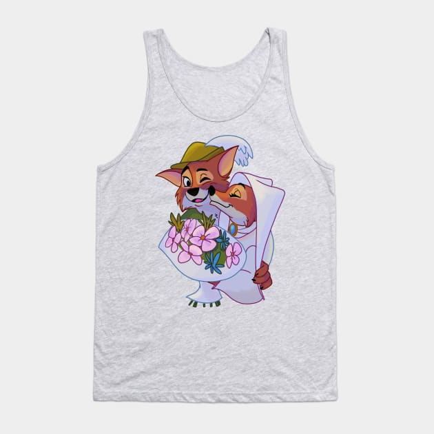 Robin Hood & Maid Marian Tank Top by SophieScruggs